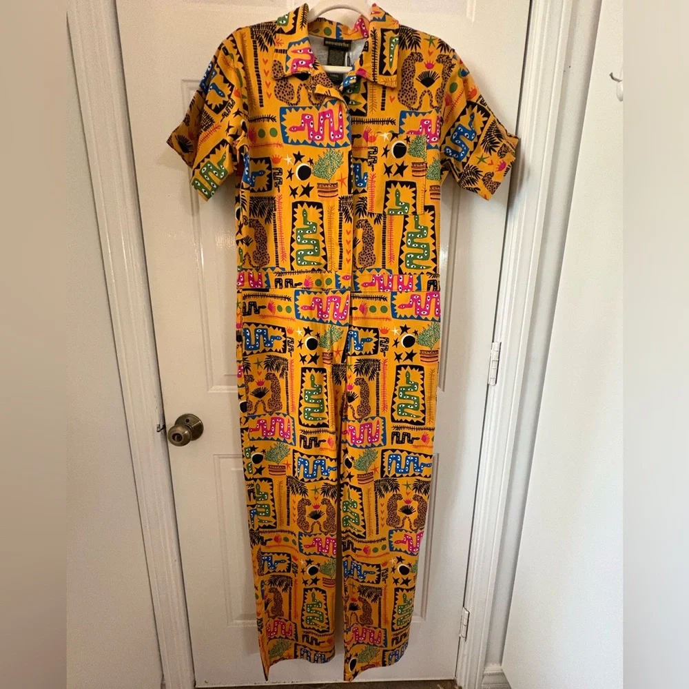 Nooworks Desert Disaster Coveralls Jumpsuit Twill Large NWT - Picture 3 of 8